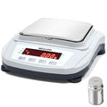 Lab Scale 600g/0.01g High Precision Digital Scale with 500g Weights Analytical Balance Electronic Scale for Kitchen Lab Weighing