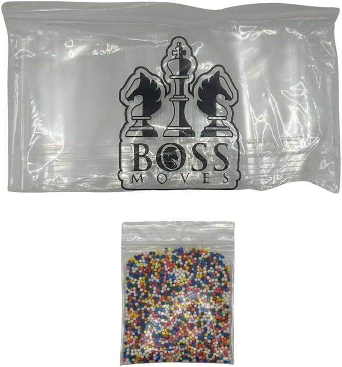 Easy-to-use Mini Zip Bags (2x2 Inch) (200) Reclosable, Reusable, Plastic Bags, Mini Lock Bags, Small Bags, Baggie, Poly Bags