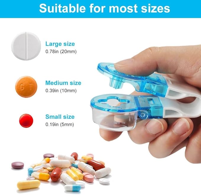 Portable Pill Taker Household Gadgets, 2026 New Pill Popper Extractor Tool, Blister Pack Opener Popper Assistance Tools, Pills Poppers for Blister Packs for The Elderly, Disabled (2pcs)