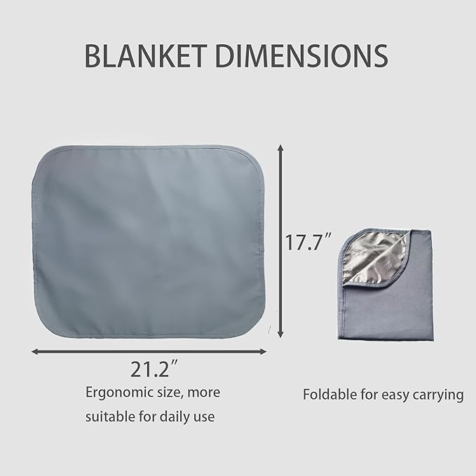 Faraday Blanket, Protection Cotton Blanket, for Cell Phone,Tablet,Laptop- Protection Against Direct Contact from 5G Signal,WiFi,Bluetooth,EMF,RF