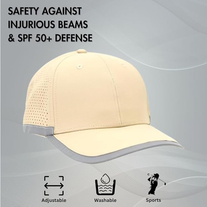 EMF Radiation Protection Hat with USPF 50+ Shield Wi-Fi Blocker High Frequency Defender Shield RF Blocker Baseball Caps