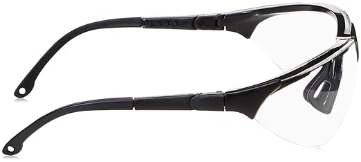 Amazon Basics R200 Anti-Fog Protective Eyewear, Safety Goggles for Shooting, Clear Lens, Unisex Lightweight, 12-Count