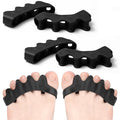Toe Separators for Men and Women, 2PCS Toe Spacers for Foot Pain Relief, Bunion Corrector & Hammer Toe Straightener, Doctor Recommended Toe Spreaders for Alignment, Mobility & Foot Health