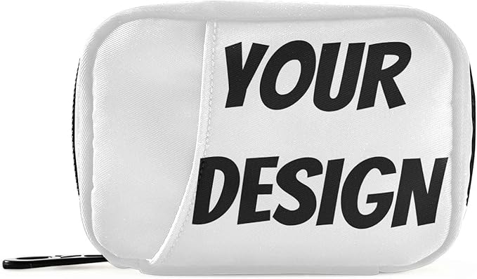Custom Design Travel Pill Organizer Bag Compact Printed Case with Removable Box & Mesh Pocket Ideal for Daily Use Trips & Gym