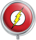 The Flash Lightning Bolt Logo Pill Case Trinket Gift Box