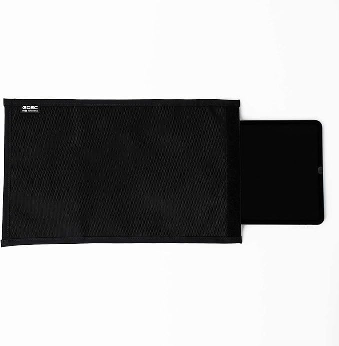 OFFGRID by EDEC - Non-Window Tablet Faraday Bag - Signal Blocking, Anti-Tracking, Anti-Spying, EMP Protection for Tablets, Cell Phones, Key Fobs and Credit Cards
