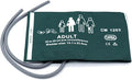 Blood Pressure Cuff with Dual Tubes for Adult 25-35 cm, Reusable Nylon Replacement NIBP Cuff, No BP Connector