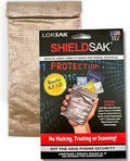 LOKSAK SHIELDSAK Faraday Signal Blocking Pouch – RF & Infrared Shielding Bag for Phones, RFID Sleeve, Travel Privacy Case