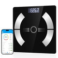 Body Fat Scale, Smart Weight Scale, Digital Bathroom Scale with Bluetooth functionality, Capable of Analyzing Body Fat, Muscle Mass, Water Content, and Bone Mass.