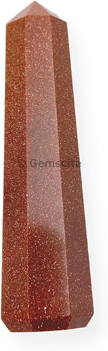 WholesaleGemShop 3 Inch Gemstones Obelisk Tower Jumbo Facet Aura Rock Crystal Natural Polished Earth Wand Spirit