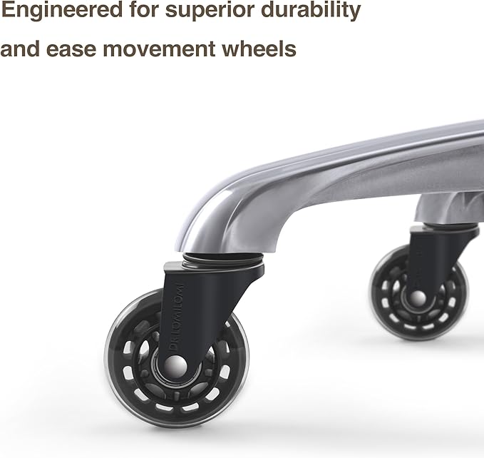 Ergonomic Saddle Stool, Adjustable Pneumatic Swivel Rolling Saddle Seat with Wheels for Hygienic, SPA, Salon, Home and Office, Haku 506 Series