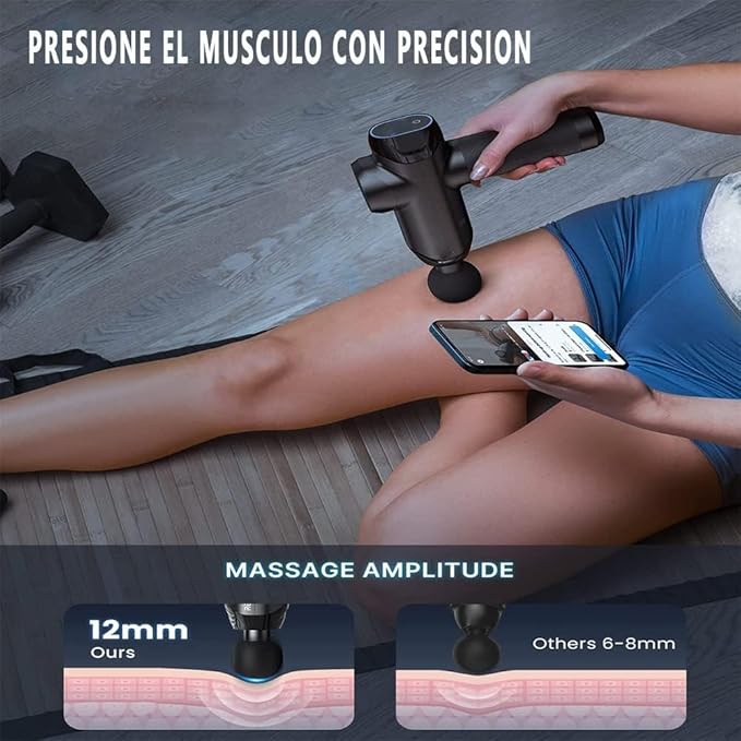 Massage gun-0417-H-2, Black