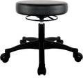 TAKE UR SEAT® 15" Table Height Adjustable Round Seat Stool Heavy Duty Built and Shipped Within 24 Hours, Spa, Medical, Lab, Black (Self-Braking Caster)
