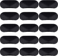 100 Pack Eye Mask Disposable Blindfolds for Games with Nose Pad Soft Eye Cover Party Pack Sleep Eye Masks Eye Shade Mask Women Men Kids (Black)