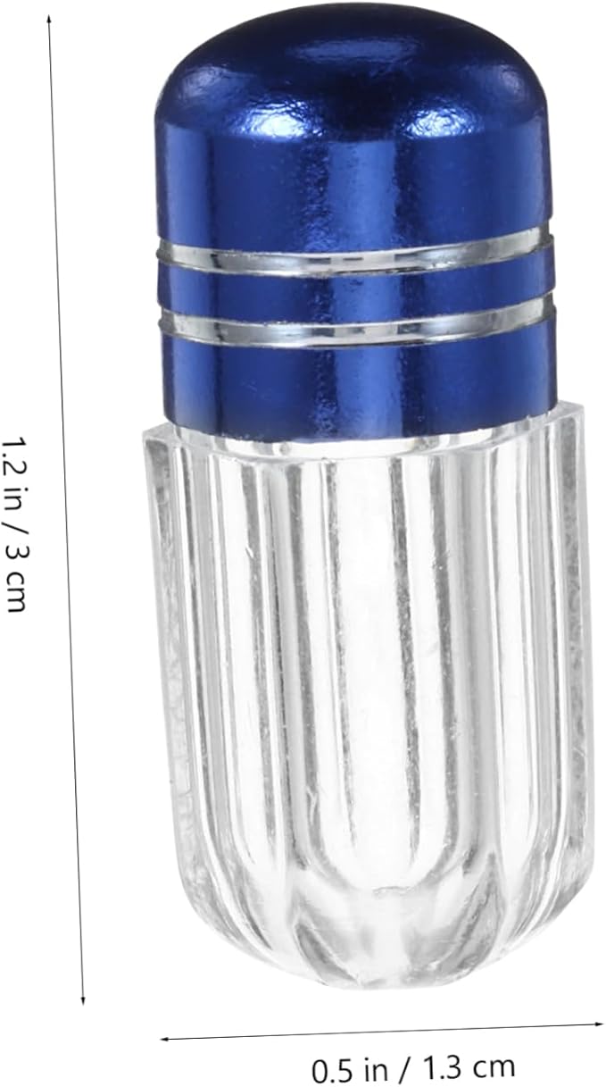 Travel Size Bottle Set 20pcs Capsule Bottles Caps Leakproof Pill Containers for Medication Candy Storage