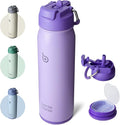 BOTTLE BOTTLE 24oz Insulated Water Bottle Stainless Steel Sport Water Bottle with Straw and Adjustable Lid Daily Pill Organizer