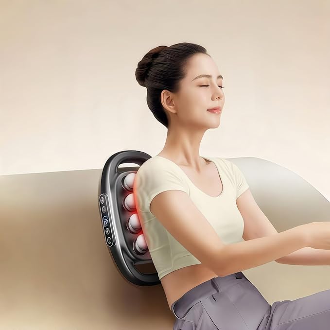 16-Drive Massage Gun Deep Tissue Muscle Massager with 3 Modes & 30 Intensities, Portable Quiet Percussion Massager for Legs, Waist, Back, Neck, Buttocks Muscle Pain Relief