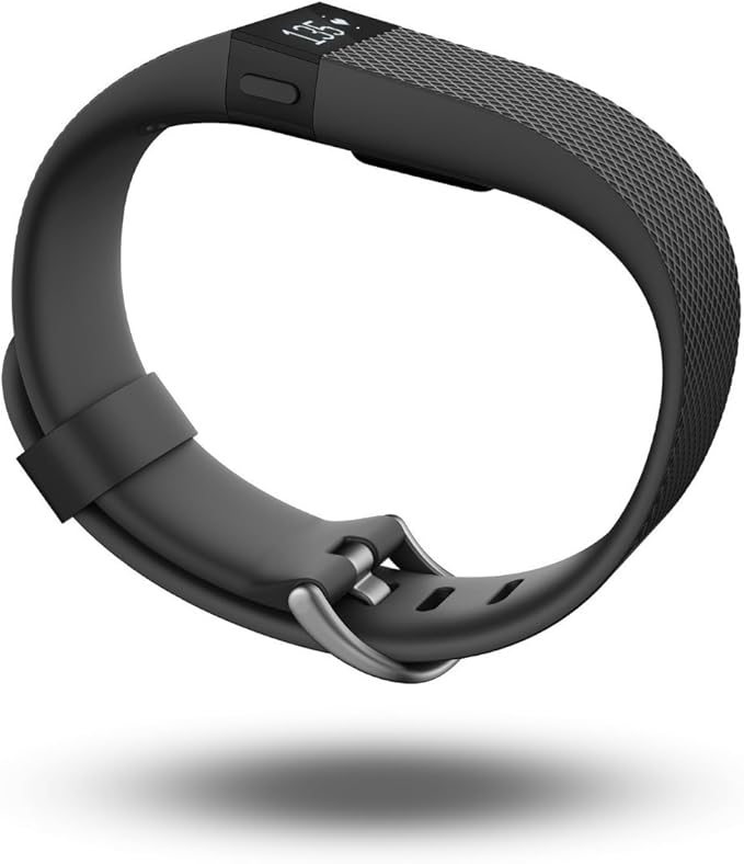 Fitbit Charge HR Activity + Heart Rate + Sleep Wristband, Small, Black