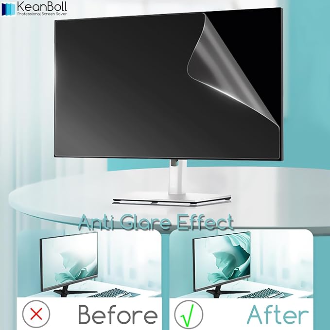 KEANBOLL 2-Pack 21.5 Inch Digital Picture Frame Screen Protector, Matte-Anti Glare Screen Protector Compatible with 21.5-Inch Digital Calendar, Eye Protection Eye Filter Scratch Resistant