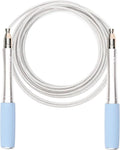 Jump Rope for Men & Women - Ultra-Fast, High Speed Jump Rope - Self-Locking Screw-Free Design with Aluminum Handles and Silicone Textured Grips - Precision Engineered for Maximum Performance - Skipping Rope for Workout Fitness, Cross Training & Home Ex...