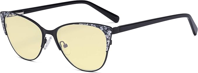Eyekepper Oversize Ladies Butterfly Design Blue Light Glasses -Computer Screen Eyegalsses Women