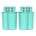 Crystal Quest Alkalizing Water Filter Pitcher Cartridge - Advanced Filtration for Clean, Healthy Water, Enhances Mineralization, Long-Lasting Design, Easy Installation - 1,000 Gallons [Pack of 4]
