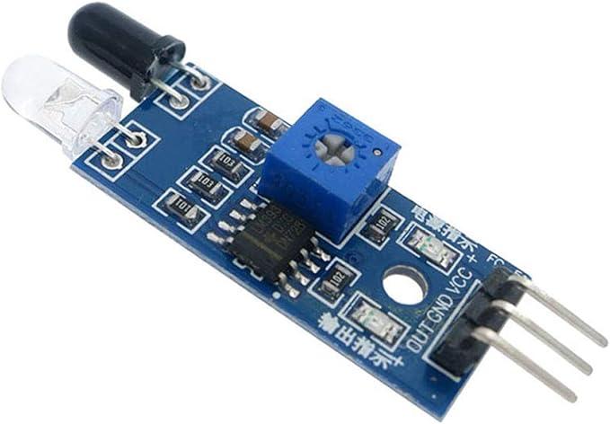 10 Pieces IR Infrared Obstacle Avoidance Sensor Module for Arduino Smart Car Robot 3-Wire Reflective Photoelectric for Arduino Smart Car Robot