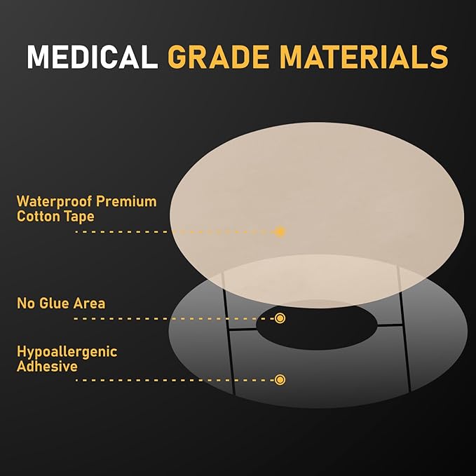Dexcom G7 Over Patches Waterproof, 30PCS Cgm Sensor Patch Stelo Adhesive Patches G7 Overpatch Full Cover Without Hole, 10+ Days Long Stay, Sensor is Not Included (Tan)