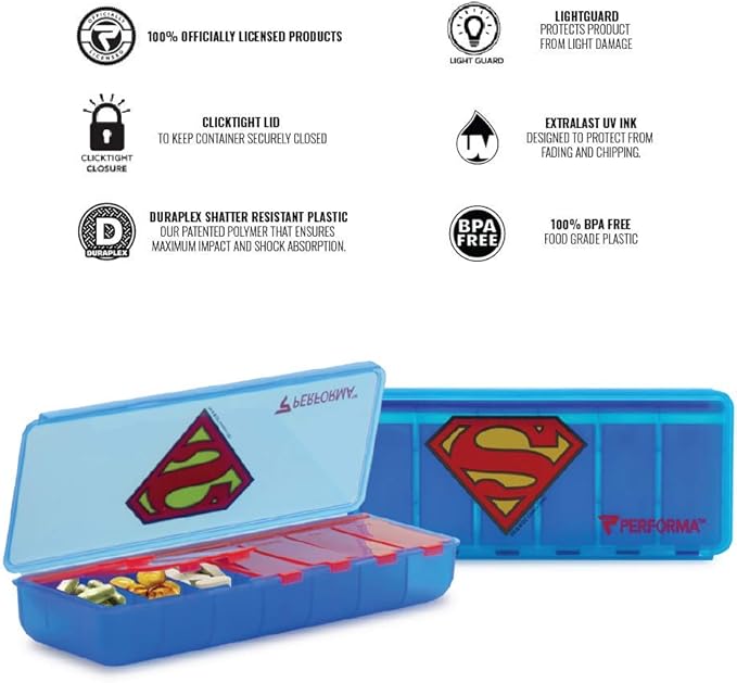 Performa 7-Day Pill Container - Original Series (Superman)