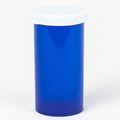 Five Star Supplies Snap Cap Plastic Pill Bottles - Easy Open Snap Cap - Pill Container Prescription Vial (Blue, 13 DRAM 360 ct.)