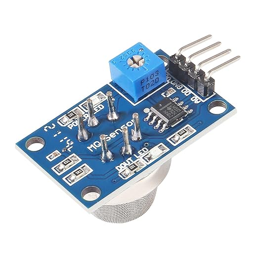 5pcs MQ5 MQ-5 Methane Natural Gas Sensor Shield Liquefied Electronic Detector Module for Arduino Raspberry Pi ESP8266 MQ5 5V DC (MQ-5)