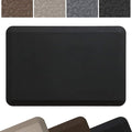 New Life by GelPro Professional Grade Anti-Fatigue Kitchen & Office Comfort Mat, 24x36, Midnight ¾” Bio-Foam Mat with Non-Slip Bottom for Health & Wellness