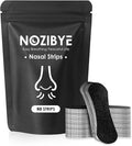 Nose Strips for Breathing | Anti Snore & Better Sleep (60 Count, Black) - Nasal Strips for Breathing, Stop Snoring, Clear Airways