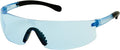 Pyramex Provoq Safety Eyewear Blue Mirror Lens Black Temples