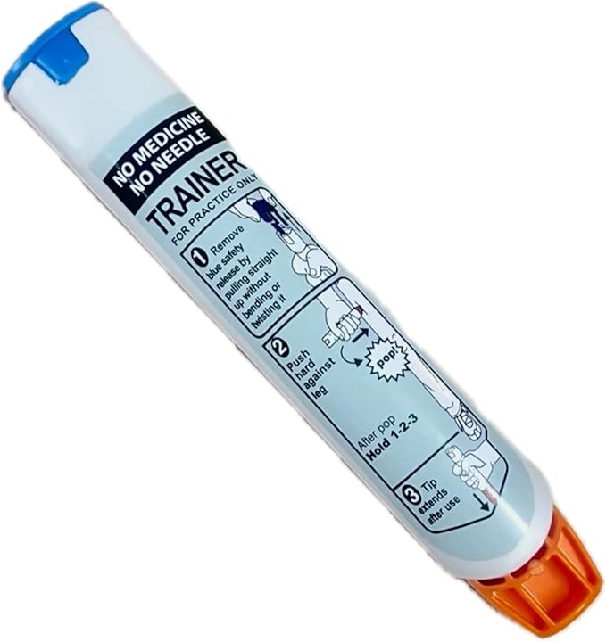 Ursus EpiPen Trainer, 5 Pack, Reusable Auto-Injector Training Device, No Needle, No Medication