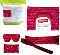 Nature Creation Microwavable Heating Pads Full Set - Herbal Heating Pads - Herbal Hot & Cold Therapy Packs - Set of 4 Reusable Heating Pads - Hearts