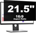 21.5 Inch Computer Privacy Screen Protector for 16:9 Widescreen Monitors-Anti-Glare & Blue Light Filter,Anti-Spy Film,Reduces Eye Strain (Fits Most Desktop Screens)