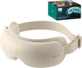 Philips Eye Massager with Heat, Eye Mask for Migraines with Music, Warm Compress Therapy for Dry Eyes, Eye Strain, 5 Modes & 180° Folding Design, Rechargeable 1200mAh Battery, Gifts for Women Mom