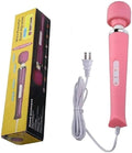 Power Massager Handheld Tool Electric Foot Neck Back Hand Leg Arm Shoulder Muscle Aches for Women Men Therapy Pain Relief Massage Tool Pink Massage
