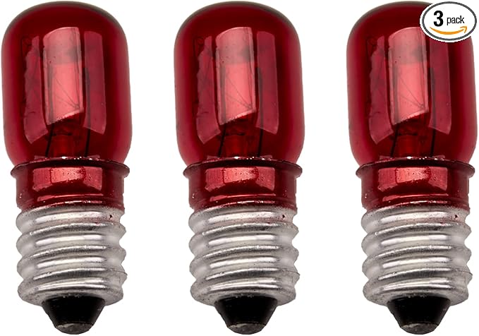 M PAIN MANAGEMENT TECHNOLOGIES 3-Pack Replacement Bulbs for Theralamp and Infarex Handheld Red Light Therapy Devices