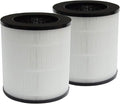 PUREBURG Replacement Filter Compatible with Roto APF-C9 Air Purifier,2-Pack H13 HEPA 4-Stage Filtration Activated Carbon Air Clean VOCs Odor