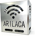 Large WiFi Router Cover Shielding Modem Shelf WiFi Router Box Hider E mf Faraday Cage E Mf Blocker for Home W iFi R outer Storage Cabinet