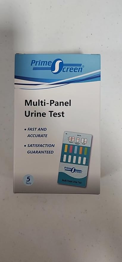 Prime Screen 12 Panel Multi Drug Urine Drug Test Card (AMP,BAR,BZO,COC,mAMP,MDMA,MOP/OPI 300,MTD,OXY,PCP,TCA,THC) - WDOA-7125 [100 Pack]