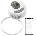RENPHO Body Measuring Tape, Bluetooth Smart Tape Measure with Lock Hook & Retractable Function, Accurate Body Fat Measurement Device for Weight Loss, Muscle Gain, Fitness Bodybuilding, 60in /150cm