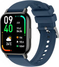 Harikiri 22mm Silicone Bands Compatible with Popglory/Fitpolo/FITVII/Gydom/Woneligo/ENOMIR/TOOBUR/Veryfit/Poounur/RUIMEN,Quick Release Watch Strap for Men Women