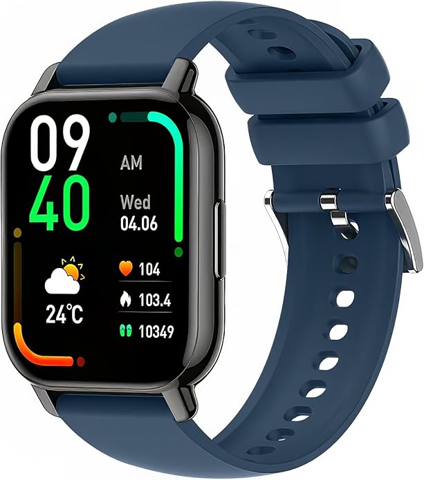 Harikiri 22mm Silicone Bands Compatible with Popglory/Fitpolo/FITVII/Gydom/Woneligo/ENOMIR/TOOBUR/Veryfit/Poounur/RUIMEN,Quick Release Watch Strap for Men Women