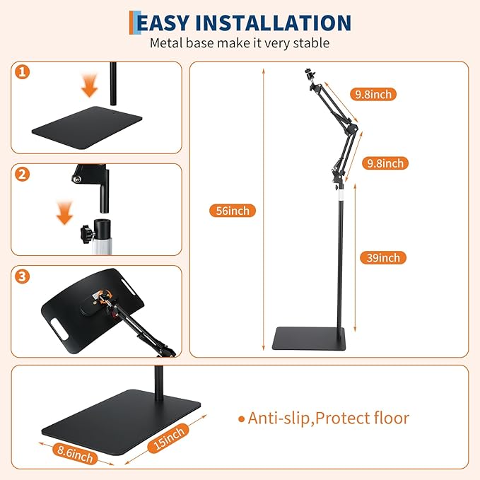 Curved Red Light Therapy Floor Lamp, 104 LEDs Red Infrared Light Therapy Device for Face and Body, Adjustable Stand for Home Use, 660nm+850nm for Skin Care & Pain Relief