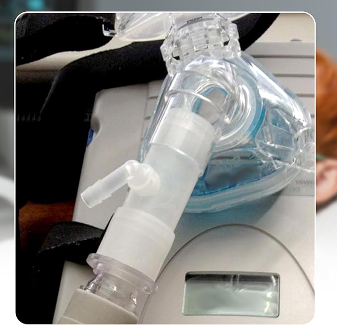 Bistras Oxygen Enrichment Adapter, Oxygen Connector. CPAP Tube Adapter- 2pk