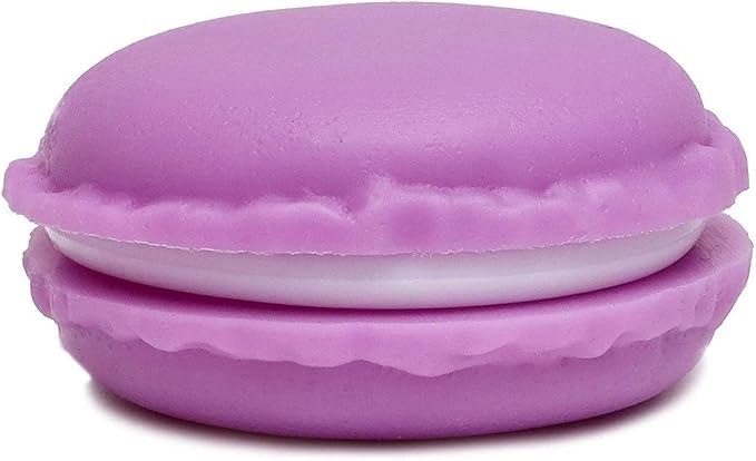 Juvale Macaron Pill Case - Macaron Jewelry Holder & Pill Box - Durable Mini Plastic Containers with Lids - 8 Colors, 1.7 in - Pack of 16