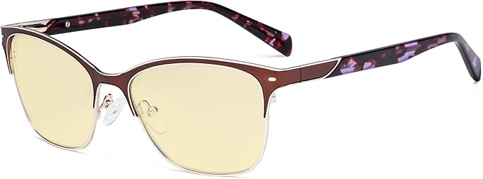 Eyekepper Ladies Blue Light Glasses - Digital Eyeglasses for Women Blocking Computer Screen UV Rays